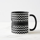 Search for black and white zigzag mugs Chic