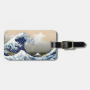 Search for japanese luggage tags Katsushika hokusai