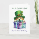 Search for patrick s day stamp cards Dog