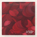 Search for dark red coasters Trendy
