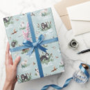 Search for french toile wrapping paper Watercolor