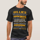Search for gillys tshirts Gillies