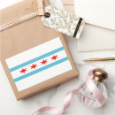 Search for chicago city flag stickers Illinois