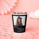 Search for graduation paper cups Minimalist