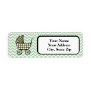 Search for pram return address labels Stroller