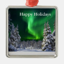 Search for aurora borealis christmas tree decorations Landscape