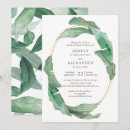Search for tropical rehearsal dinner invitations Botanical