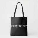 Search for feminist tote bags Female