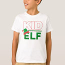 Search for elf kids tshirts Xmas