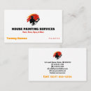 Search for house painting service business cards Paint roller
