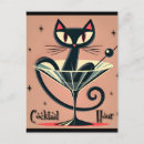 Search for cocktail hour postcards Mid century