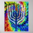 Search for hanukkah menorah posters Hebrew