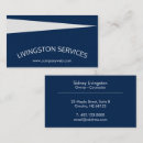 Search for interesting business cards Blue
