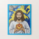 Search for sacred heart of jesus puzzles Divine mercy