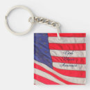 Search for bless square key rings Red white and blue