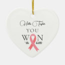 Search for awareness christmas tree decorations Pink