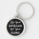 Search for living the dream key rings Quote
