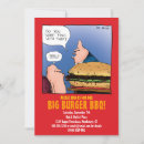 Search for funny bbq invitations Burger