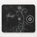 Search for blackboard mouse mats Black and white