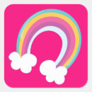 Search for rainbow color stickers Pink