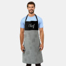 Search for houndstooth aprons Black