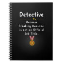 Search for detective notebooks Investigator
