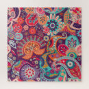 Search for retro hippie puzzles Bohemian