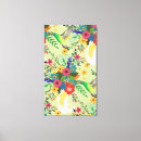 Search for tropical flowers canvas prints Foliage