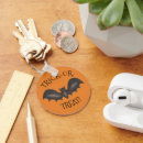 Search for halloween bat key rings Trick or treat