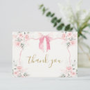 Search for girl thank you cards Coquette