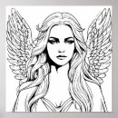 Search for guardian angel art posters Black and white