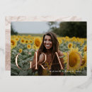 Search for rose gold foil graduation invitations College