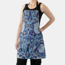 Search for blue flower aprons Floral