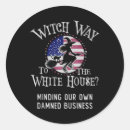Search for the white house stickers Harris