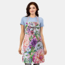 Search for unique floral aprons Stylish