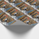 Search for village christmas wrapping paper Old fashioned