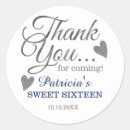 Search for silver sweet 16 stickers Thank you