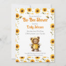 Search for bear and bees invitations Cute