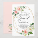 Search for pink bridal brunch invitations Watercolor