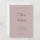 Search for cinnamon rose wedding invitations Modern