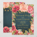Search for pink retirement party invitations Roses