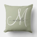 Search for sage green cushions Script