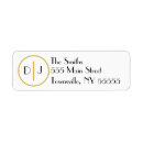 Search for gatsby wedding return address labels 1920s