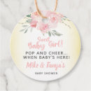 Search for baby shower mini champagne Girl