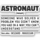 Search for spaceflight stickers Astronaut