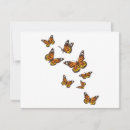 Search for insects 4x5 invitations Butterflies