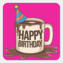 Search for coffee happiness stickers Brown