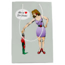 Search for christmas elf gift bags Humour