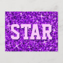 Search for purple star postcards Stars