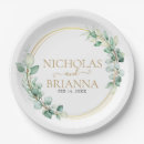 Search for botanical paper plates Modern elegant